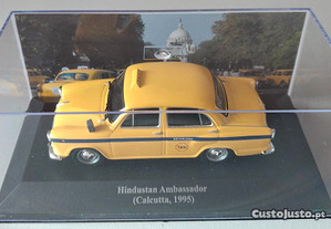 * Miniatura 1:43 Colecção "Táxis do Mundo" Hindustan Ambassador (1995) Calcutá 2ª Série