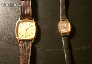 2 relógios antigos Timex - Cauny
