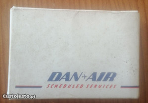 Aviação. Dan Air. 23 calendários com caixa