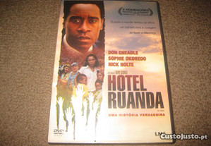 DVD "Hotel Ruanda" com Don Cheadle