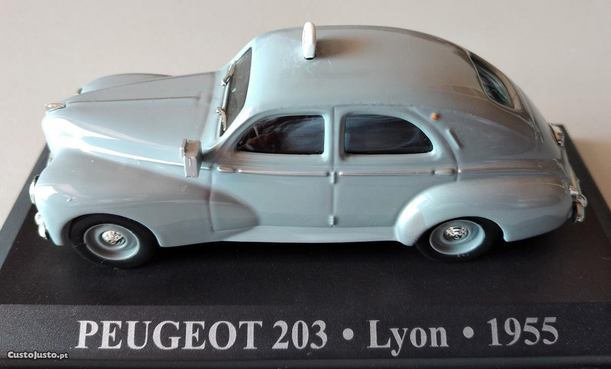 Miniatura 1:43 Táxi PEUGEOT 203 (1955) Lyon 1ª Série