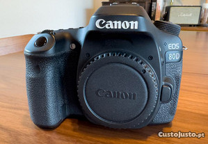 Canon 80d + 3 objetivas