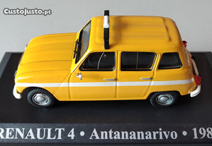 Miniatura 1:43 Táxi RENAULT 4 (1984) Antananarivo 1ª Série