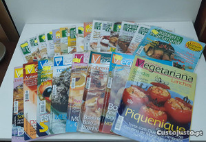 15 Revistas Cozinha Saudável e Vegetariana + 8 Revistas Cozinha Vegetariana
