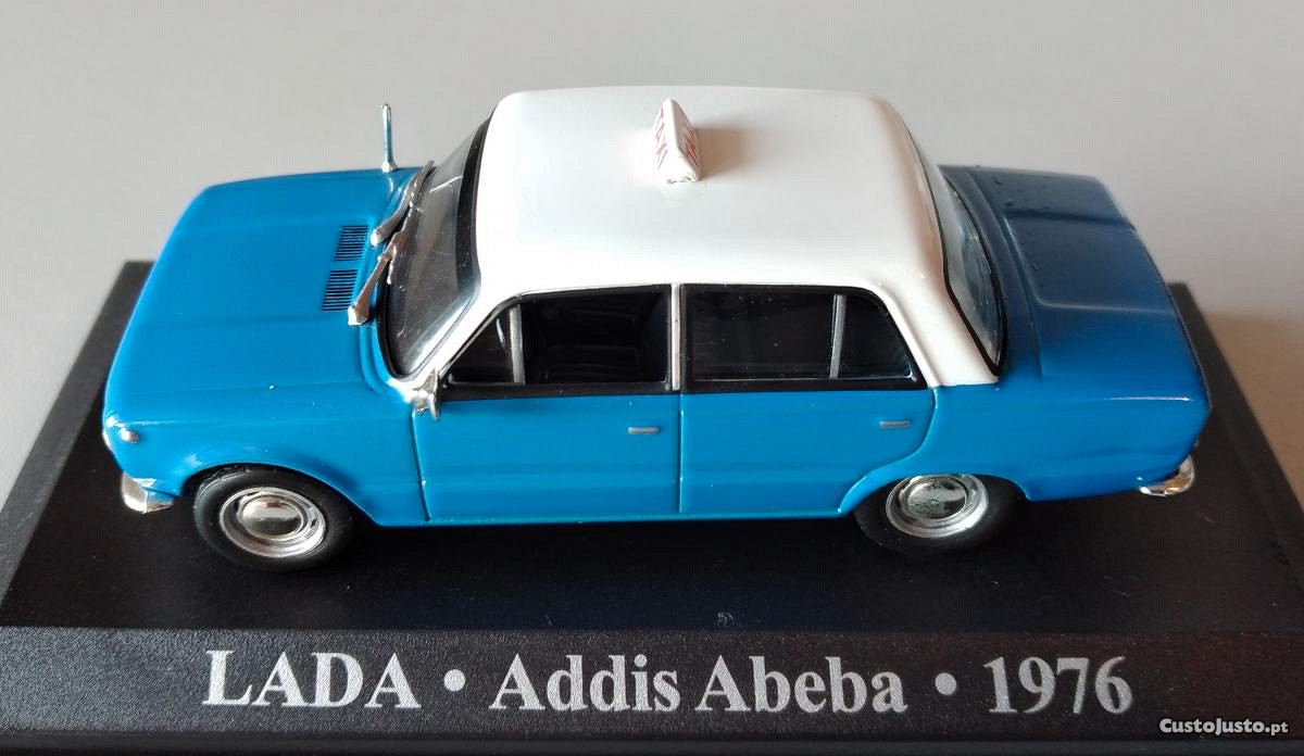 Miniatura 1:43 Táxi LADA (1976) Addis Abeba 1ª Série