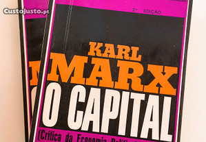 O Capital, Karl Marx, 2 Volumes