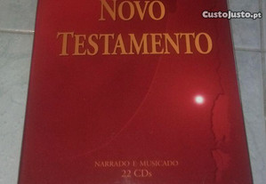 Bíblia Sagrada: Novo Testamento, narrado e musicado, em 22 cds