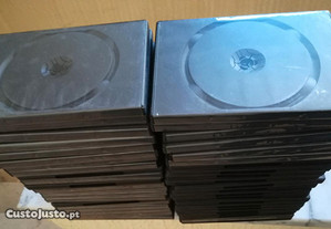 42 caixas dvd + 2 caixas Dvd duplo + 7 VHS