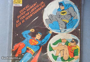 Livro Banda Desenhada EBAL - Batman Robin Super-Ho