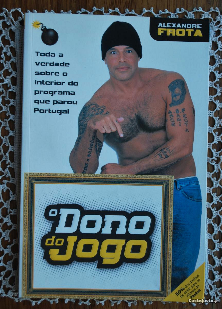 O Dono Do Jogo De Alexandre Frota, Livros, à venda, Porto