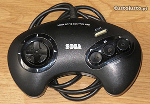 Comando Sega 16bits 3 botões em bom estado