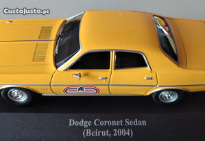 Miniatura 1:43 Colecção "Táxis do Mundo" Dodge Coronet (2004) Beirut 2ª Série *
