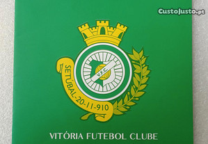 Caderneta de cromos vazia de futebol Caderneta Oficial Vitória Futebol Clube 2008/2009
