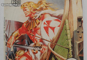 O Falcão 498 Histórias de Ficção OGAN " O Delfim Branco " BD Banda Desenhada Vikings