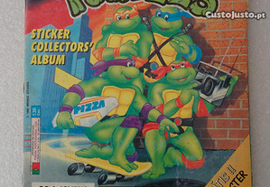 Caderneta de cromos Teenage Mutant Hero - Turtles - Tartarugas Ninja + poster