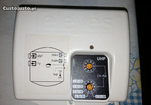 Modulador de RF áudio Televes