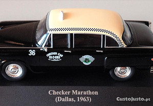 * Miniatura 1:43 Colecção "Táxis do Mundo" Checker Marathon (1963) Dallas 2ª Série 
