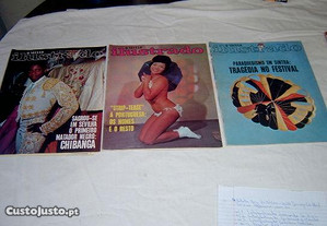 3 revistas Século Ilustrado anos 70