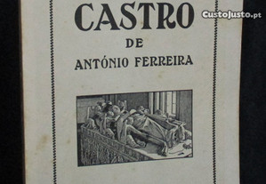 Livro Castro de António Ferreira Augusto C. Pires de Lima