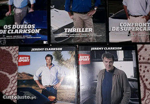 5 DVD Jeremy Clarkson - Preço é do conjunto