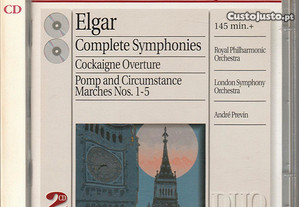 CD duplo Elgar - Complete Symphonies / Cockaigne Overture / Pomp And Circumstance Marches