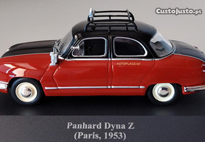 * Miniatura 1:43 Colecção "Táxis do Mundo" Panhard Dyna Z (1953) Paris 2ª Série 