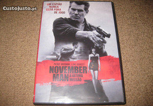DVD "The November Man: A Última Missão" com Pierce Brosnan
