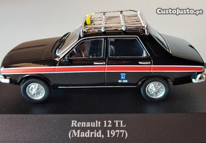 * Miniatura 1:43 Colecção "Táxis do Mundo" Renault 12 TL (1977) Madrid 2ª Série *