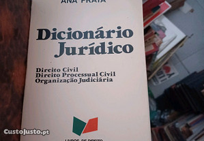 Obra de Ana Prata (Dicionário Juridico)