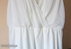 vestido branco tamanhos grandes