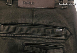 Calças marca de luxo RAW, tamanho 31/32, equivalente ao 40/42, como novas