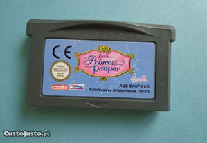 Jogo Game Boy Advance - Barbie the Princess and th