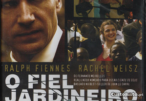 Dvd O Fiel Jardineiro - thriller - Ralph Fiennes - selado - extras
