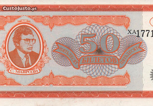 Rússia - Nota de 50 Rublos - nova