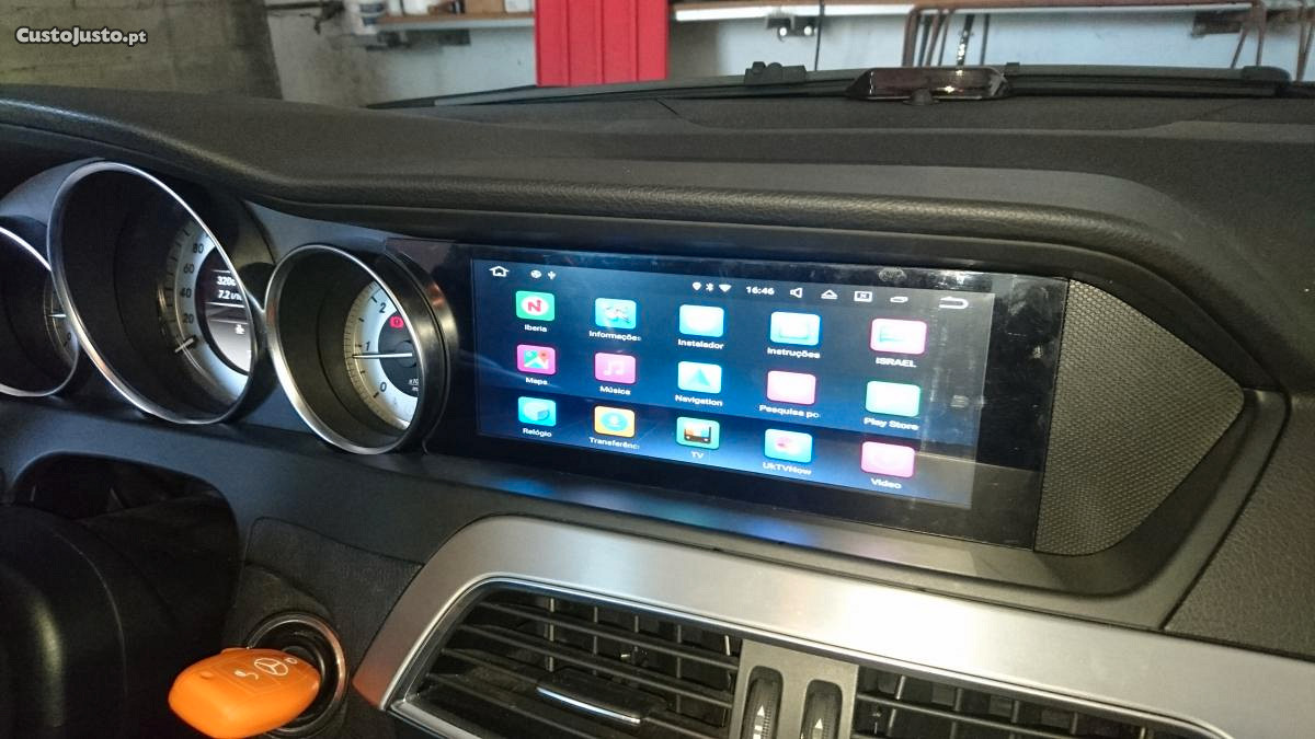 Autoradio Android 9 Mercedes W204 20122014 à venda