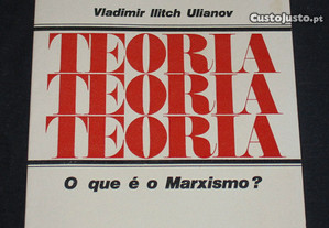 Livro O que é o Marxismo Vladimir Ilitch Ulianov