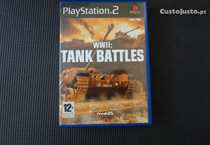 Jogo Playstation 2 - WWII: Tank Battles