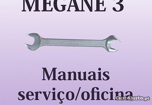Renault Megane 3 manuais serviço oficina