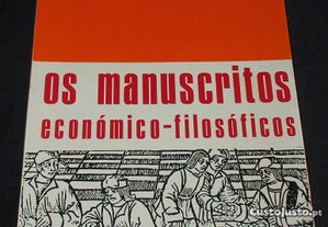 Livro Os Manuscritos Económico-Filosóficos Karl Marx
