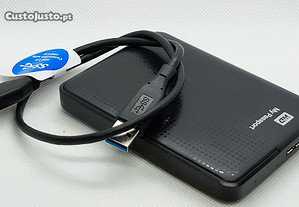 Caixa Disco Externo + HD 320GB, [USB 3.0] - Western Digital