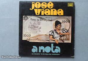 Disco vinil single - José Viana - A nota
