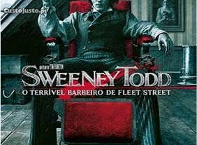 Filme em DVD: Sweeney Todd (Tim Burton) - NOVO! SELADO!