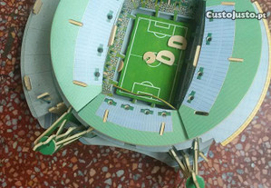 Puzzle 3D Estádio de Alvalade do Sporting incomple