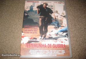 DVD "Testemunha de Guerra" Christopher Walken/Raro