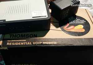 Box Modem thomson completo como novo como novo