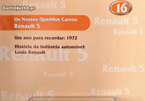 * Miniatura 1:43 Colecção Queridos Carros Nº 16 RENAULT 5 (1972) Com Fascículo