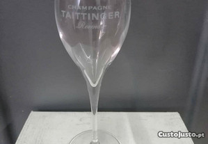 6 flutes de cristal Champanhe Taittinger - Novos