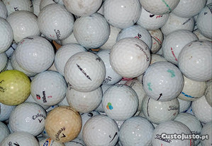 300 bolas de golf diversas marcas