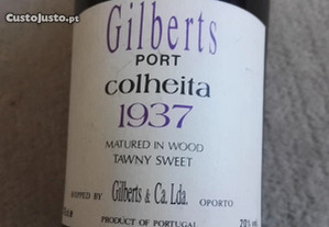 Vinho do Porto Gilbert`s Colheita 1937
