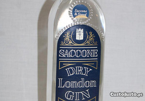 Gin "SACCONE" "DRY London Gin" , anos 70 80